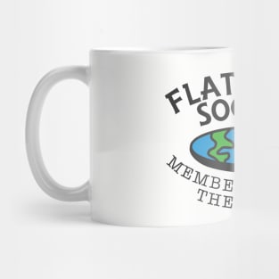 Flat Earth Society - Members Around The Globe Mug